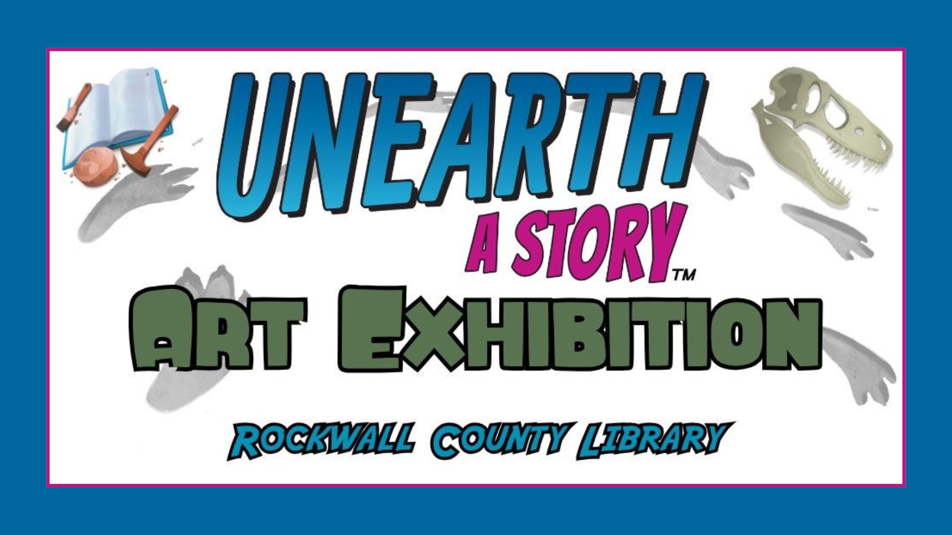 Rockwall County Library Invites Community to Participate in “Unearth a Story” Mini Art Exhibition