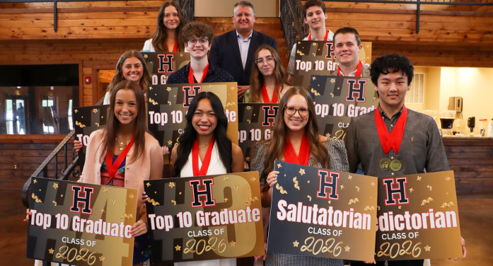 Rockwall-Heath High School Celebrates Class of 2026 Top 10 Students