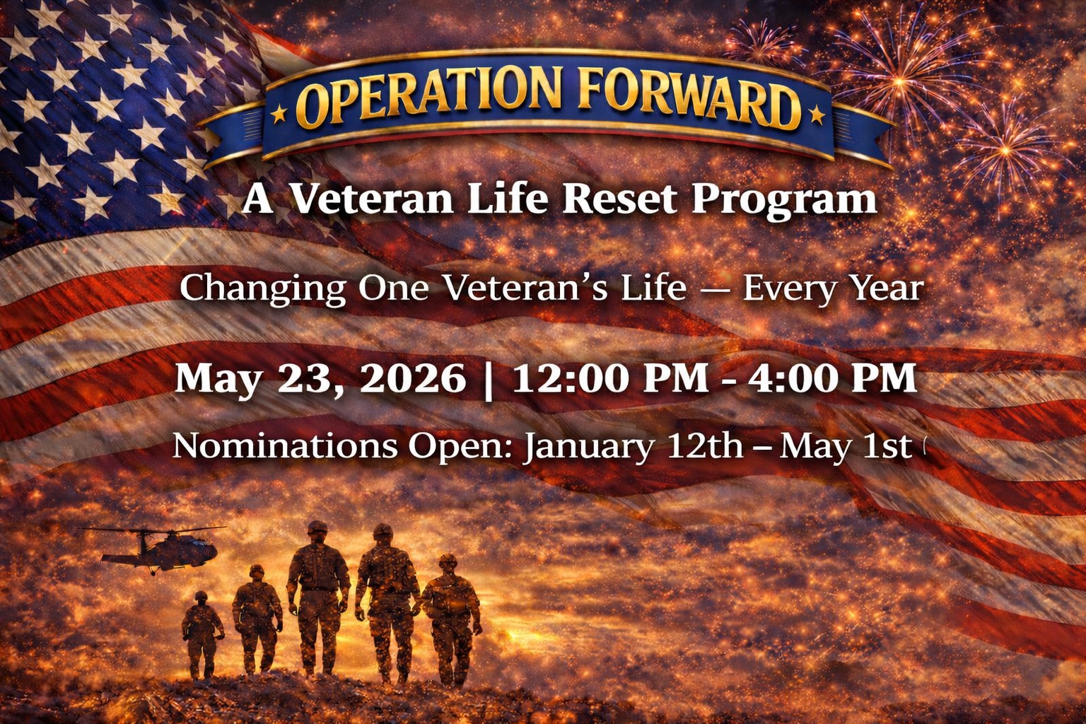 Operation Forward to Honor Local Veteran with Life-Changing Community Giveaway on May 23 at Rockwall Ford