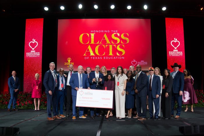 Garland ISD Named H-E-B Texas District of the Year, Earns $100,000 Award