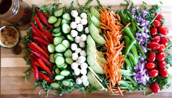 Cooking with Ease by Melissa Tate: The Art of the Board Salad