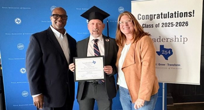 Rockwall County Official Graduates from Statewide Leadership Program