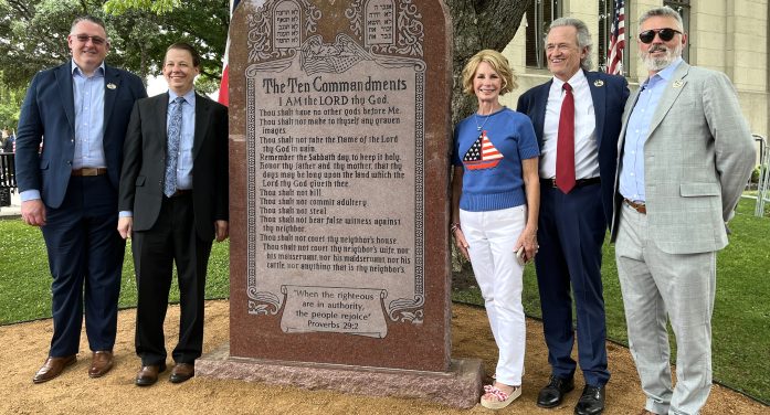 Rockwall County unveils Ten Commandments Monument