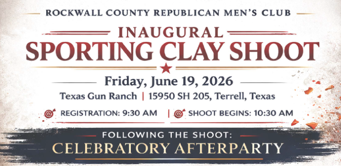 Rockwall County Republican Men’s Club to Host Inaugural Sporting Clay Shoot at Texas Gun Ranch