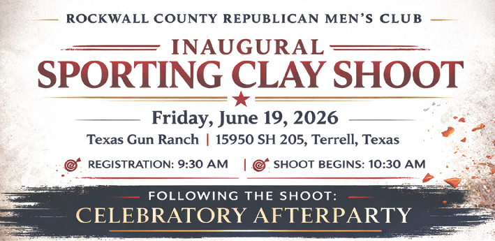 Rockwall County Republican Men’s Club to Host Inaugural Sporting Clay Shoot at Texas Gun Ranch