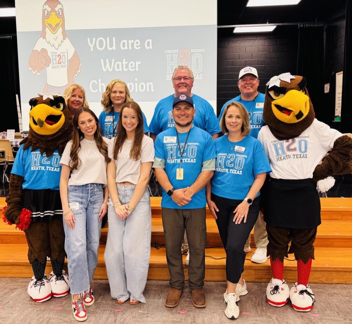 City of Heath launches first-ever long-term water conservation campaign with community-wide effort