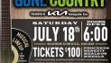 Gone Country Music Fest Returns July 18—Don’t Wait to Reserve Your Spot