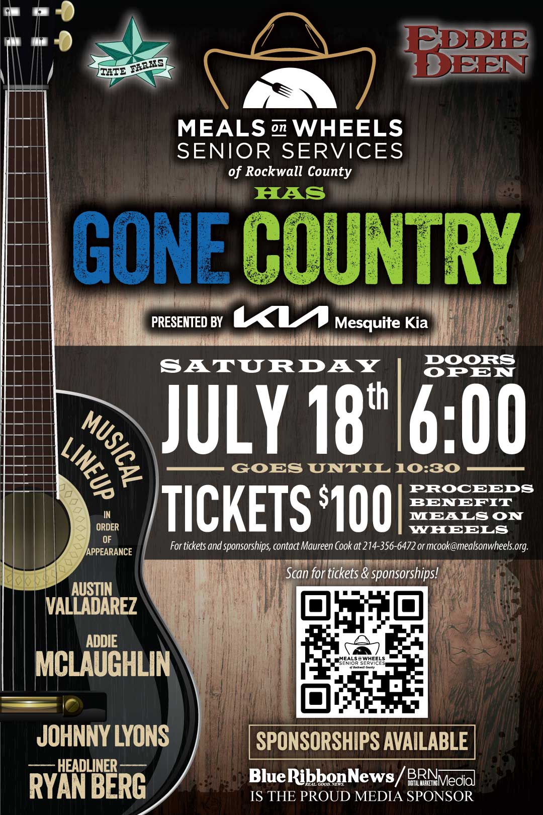Gone Country Music Fest Returns July 18—Don’t Wait to Reserve Your Spot
