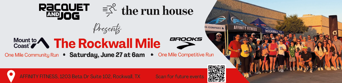 Run The Rockwall Mile, Set For June 27