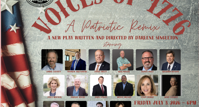 ‘Voices of 1776: The Remix’ presented by Rockwall County Historical Foundation