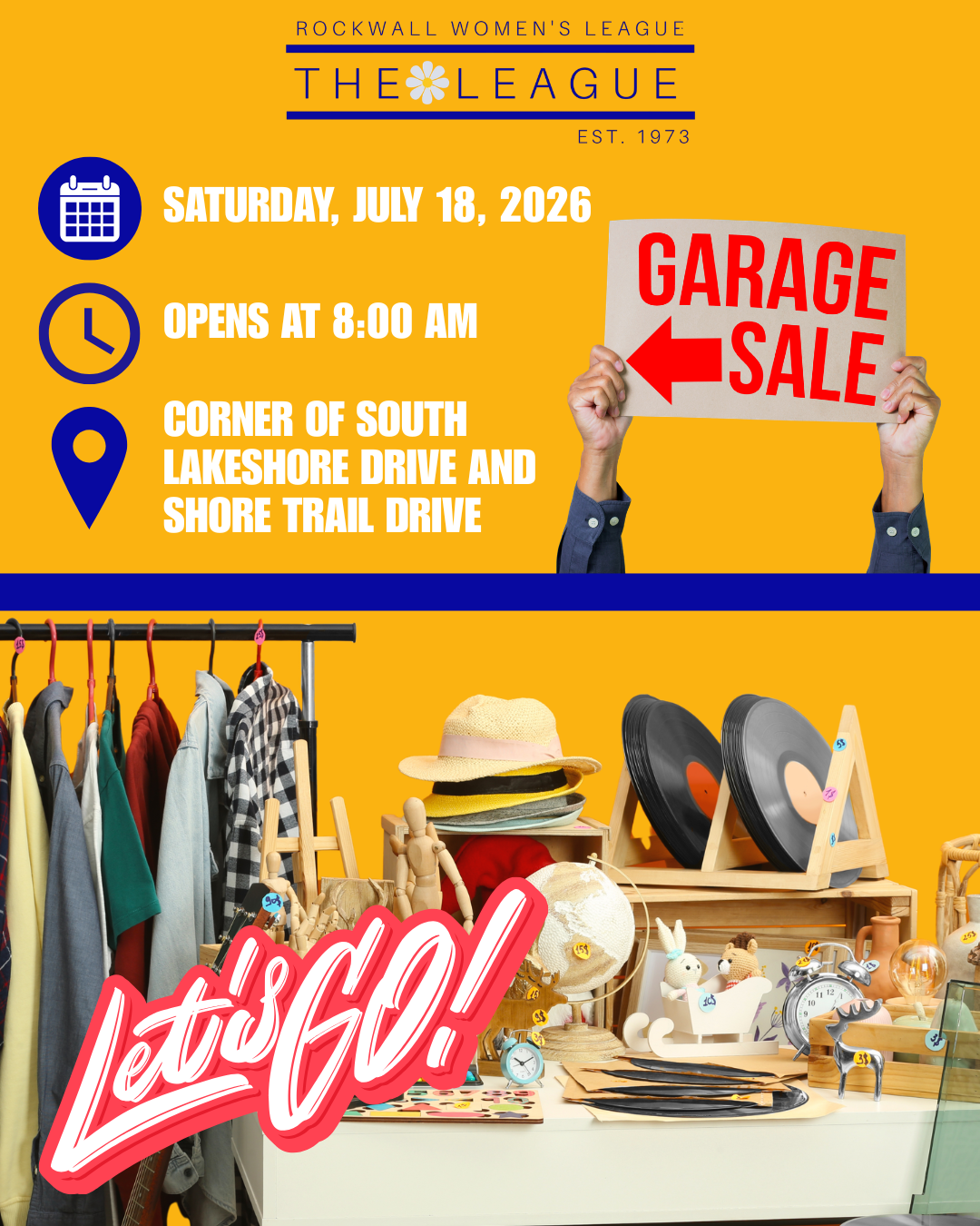 Rockwall Women’s League garage sale will raise funds for scholarships, grants