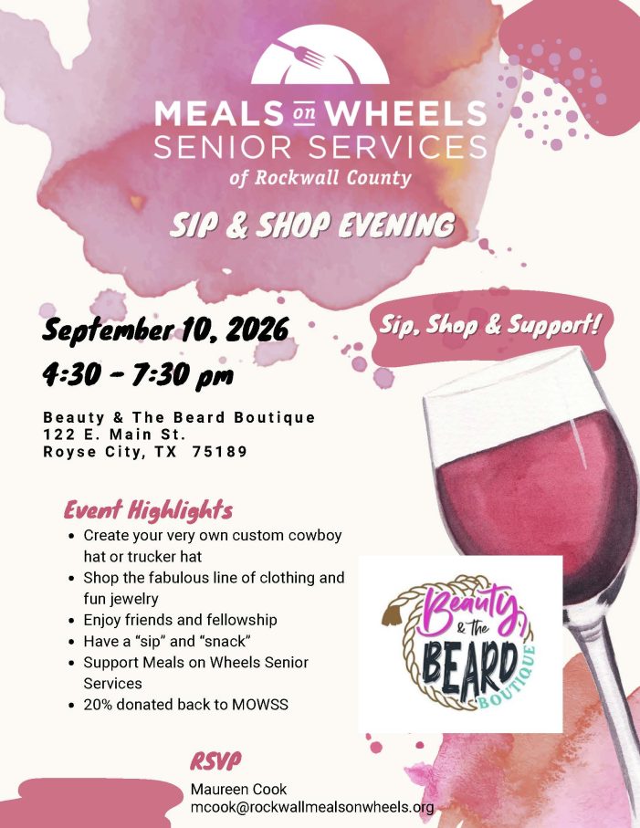 Sip, Shop & Support: Beauty & The Beard Boutique hosts evening event to benefit Meals on Wheels
