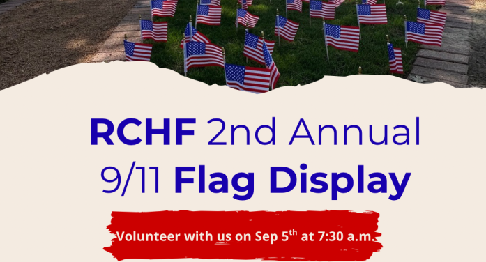 Rockwall County Historical Foundation to honor 9/11 victims with 2,977-flag remembrance display