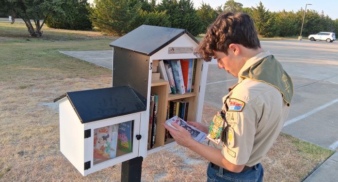 Little Free Library book-sharing comes to Heath