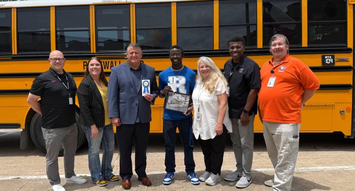 Rockwall-Heath Student Wins National School Bus Safety Art Contest