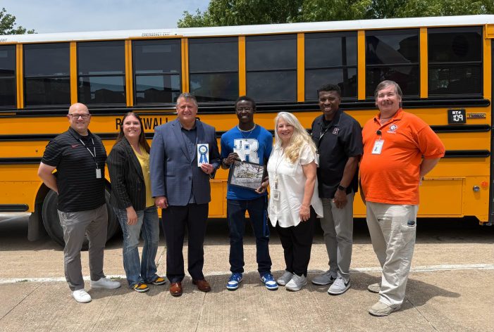 Rockwall-Heath Student Wins National School Bus Safety Art Contest