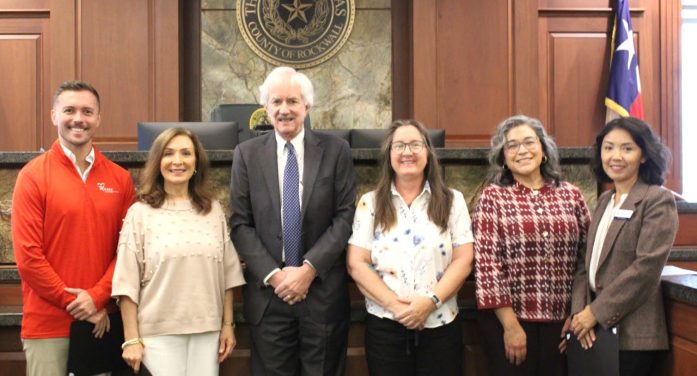 Lone Star CASA welcomes seven new volunteer advocates during two swear-in ceremonies